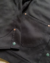 Bedford Cord Ranch Jacket - Black