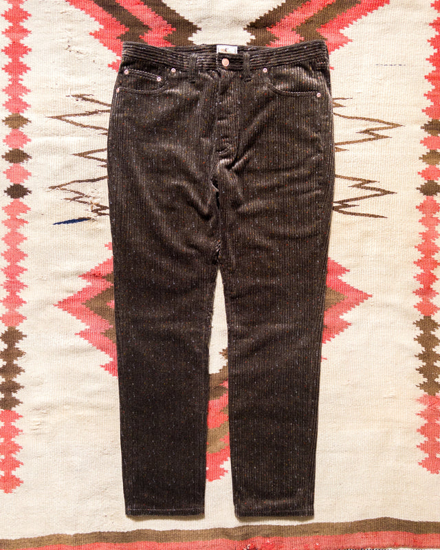 Donegal Corduroy Five Pocket Pants - Rustic Brown