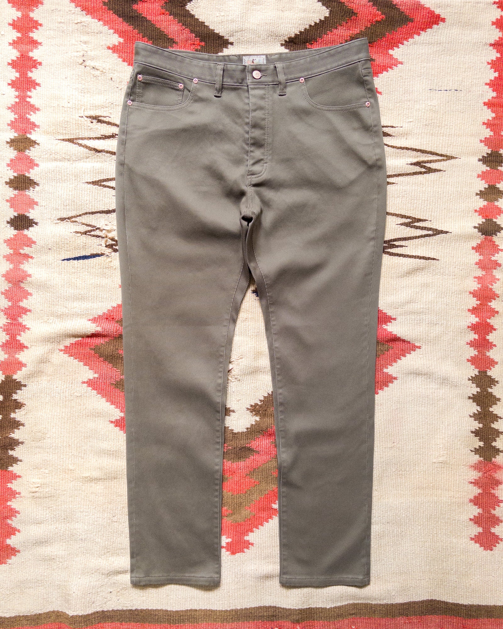 Bedford Cord Five Pocket Pants Faded