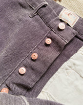 Heavyweight Pinpoint Canvas Chino - Night Sky