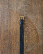 Western Tooled Leather Belt