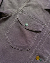 Heavyweight Pinpoint Canvas Barn Jacket - Night Sky
