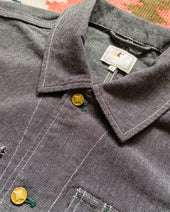 Heavyweight Pinpoint Canvas Barn Jacket - Night Sky