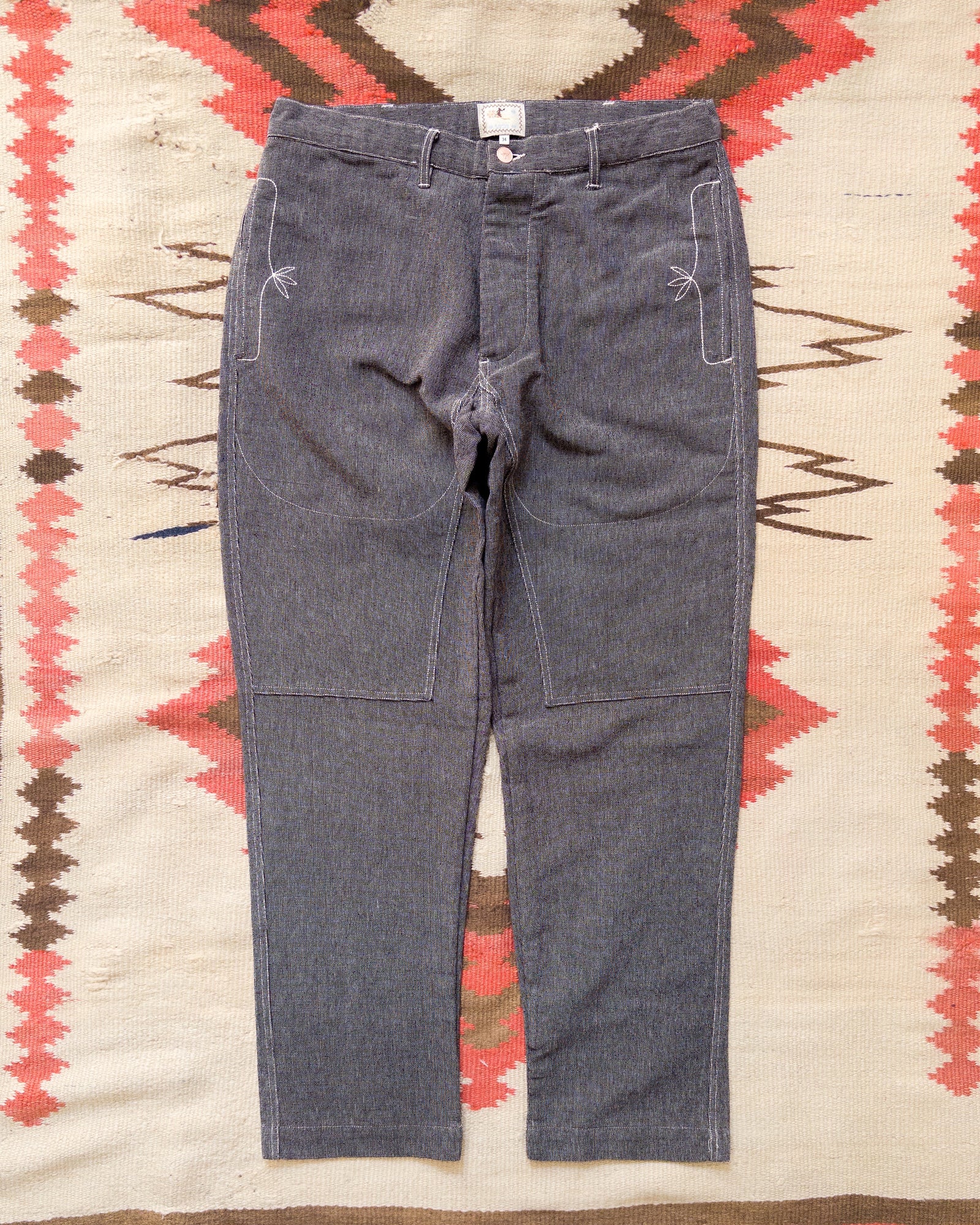 Heavyweight Pinpoint Canvas Chino Night Sky