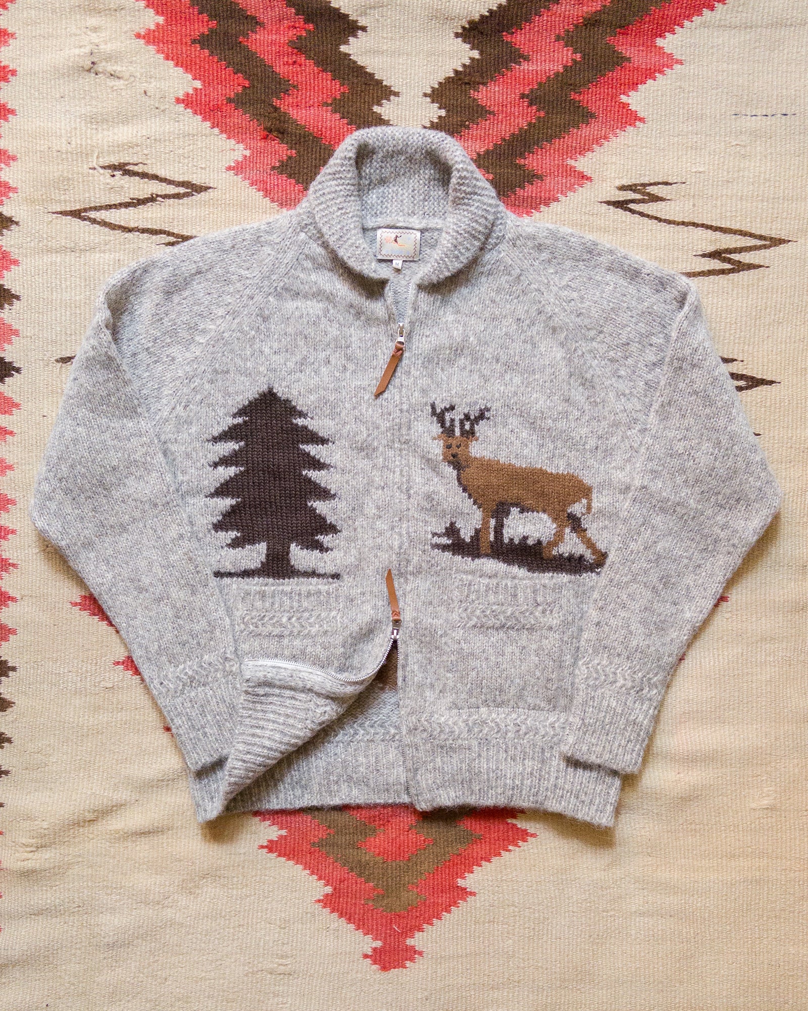 Alpaca Cardigan Stag