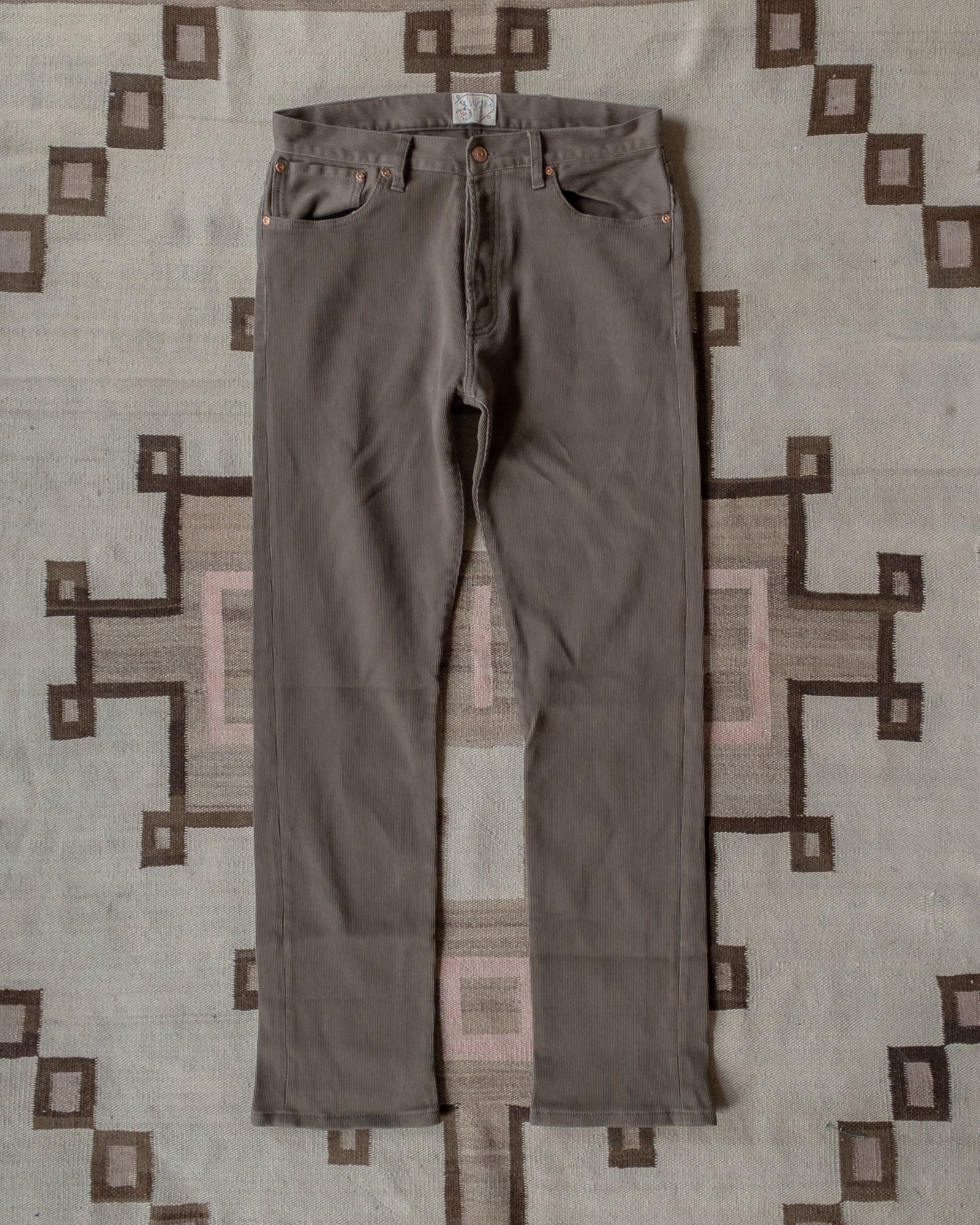 Bedford Cord Five Pocket Pants Faded Usa