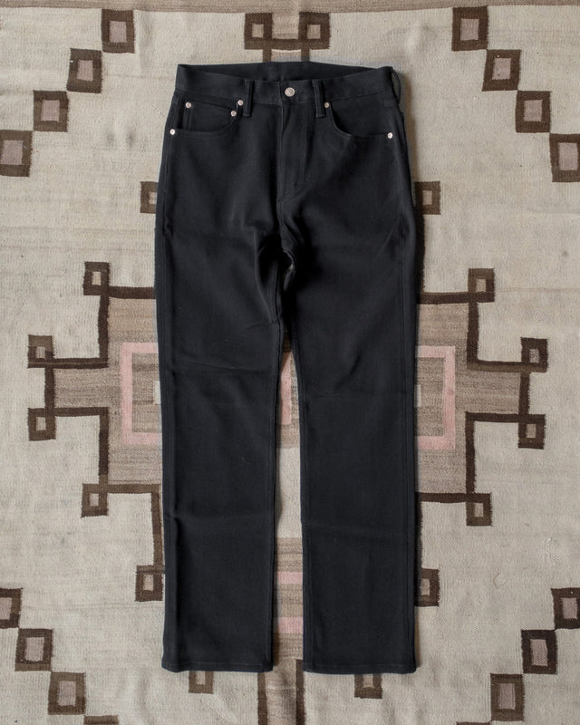 Bedford Cord Five Pocket Pants - Black - USA