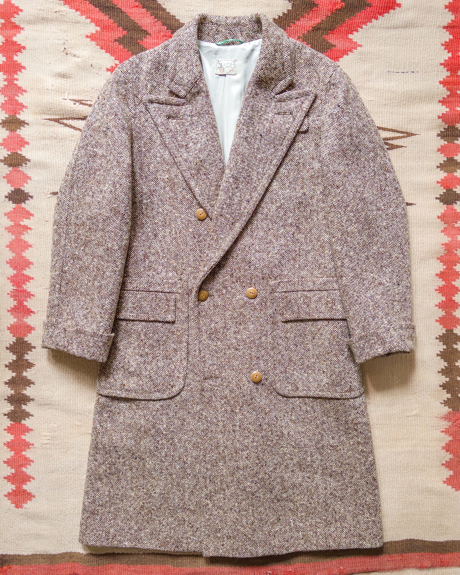 Polo Coat Malted Barley Slub Donegal