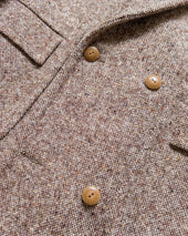 Polo Coat - Malted Barley Slub Donegal