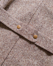 Polo Coat - Malted Barley Slub Donegal
