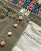 Japanese Cotton Herringbone Chino Faded