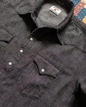 Pearlsnap Shirt Rinsed Black