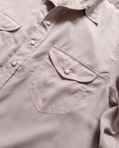 Tencel Gabardine Pearlsnap Shirt