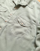 Tencel Gabardine Pearlsnap Shirt
