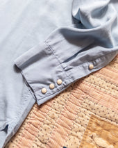 Tencel Gabardine Pearlsnap Shirt Faded Bench