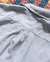 Tencel Gabardine Pearlsnap Shirt Faded Bench
