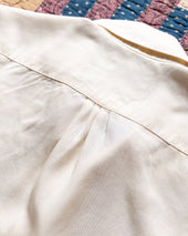 Tencel Gabardine Pearlsnap Shirt Buttermilk