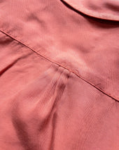 Tencel Gabardine Pearlsnap Shirt Poppy Red