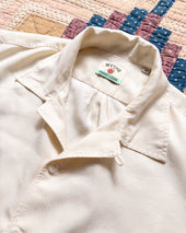 Tencel Gabardine Patio Shirt Buttermilk