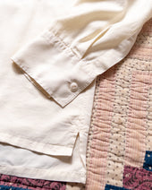 Tencel Gabardine Patio Shirt Buttermilk