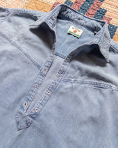 Pullover Shirt Washed Indigo