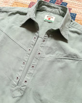 Cotton Canvas Pullover Shirt