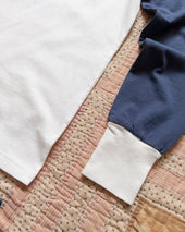 Long Sleeve Raglan T Shirt Faded