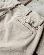 Rustic Plainweave Chino Natural Undyed