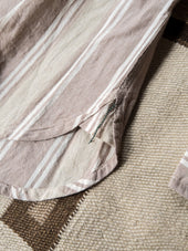 Washed Madras Workshirt Earthtone Stripe