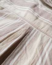 Washed Madras Workshirt Earthtone Stripe