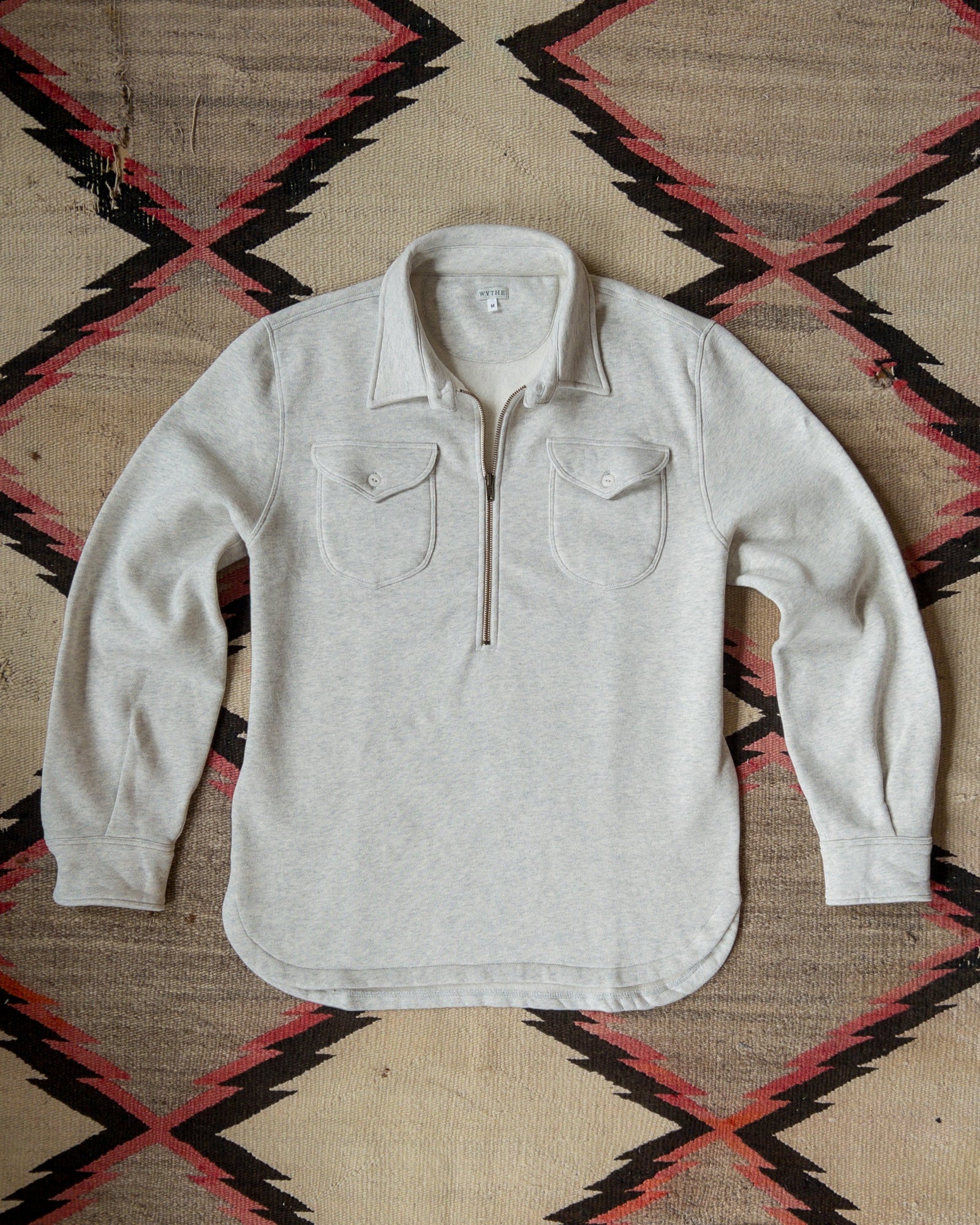 Half Zip Sweatshirt Heather