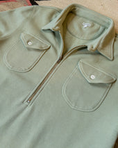 Half Zip Sweatshirt Faded