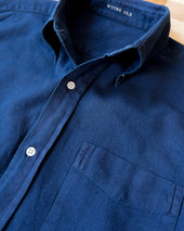 Yarn Dyed Sateen Button Down Shirt
