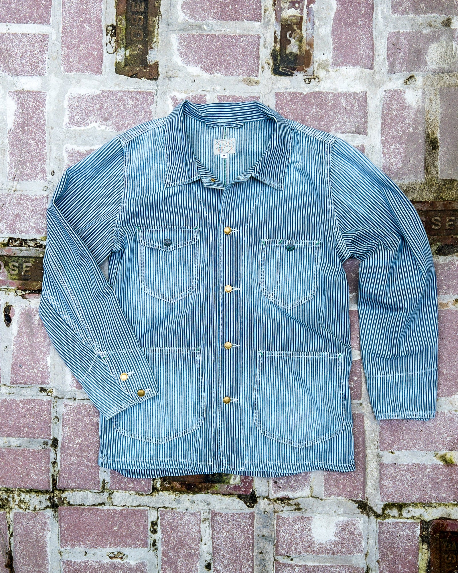 Liberty Stripe Barn Jacket Washed