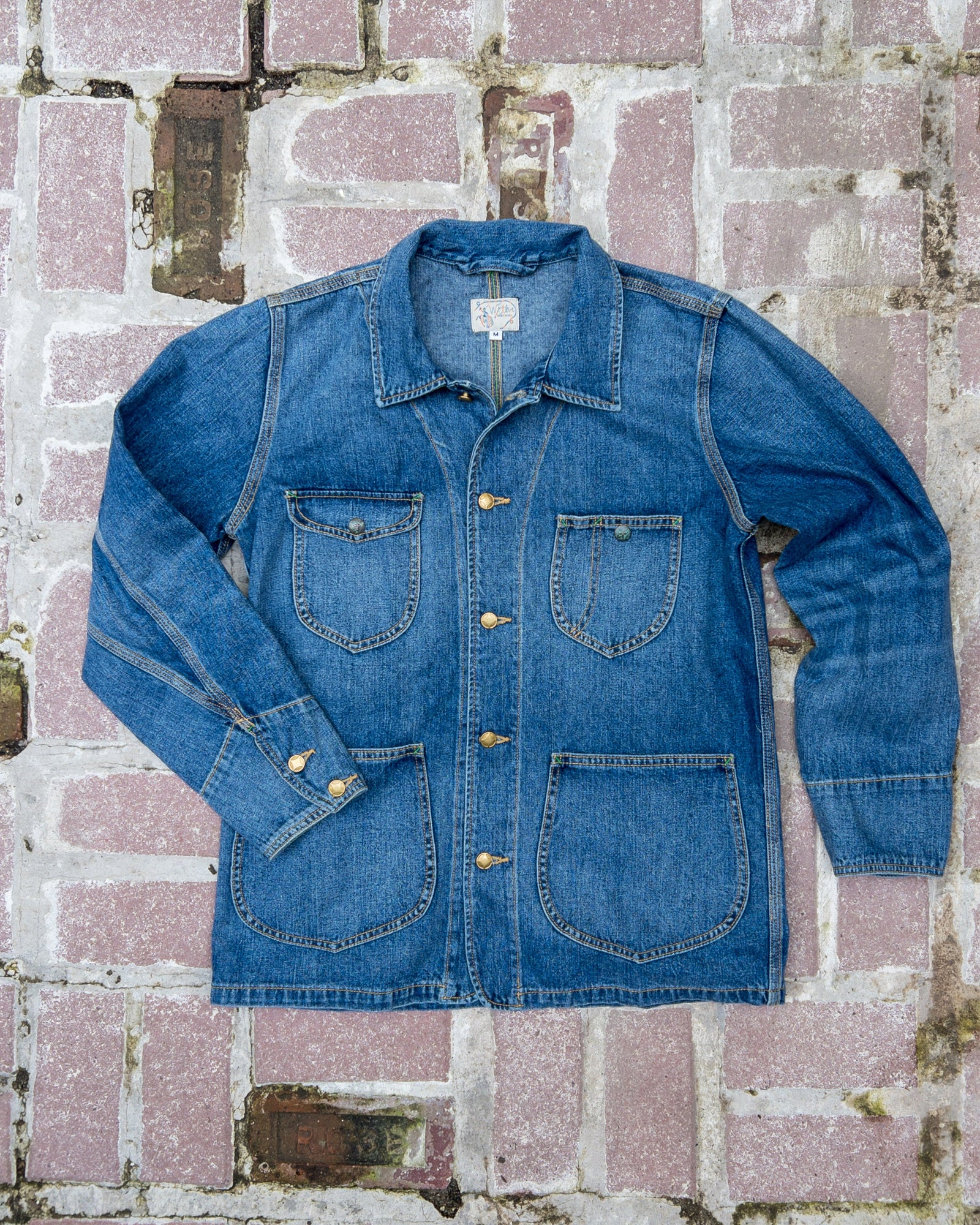 Barn Jacket Washed Indigo