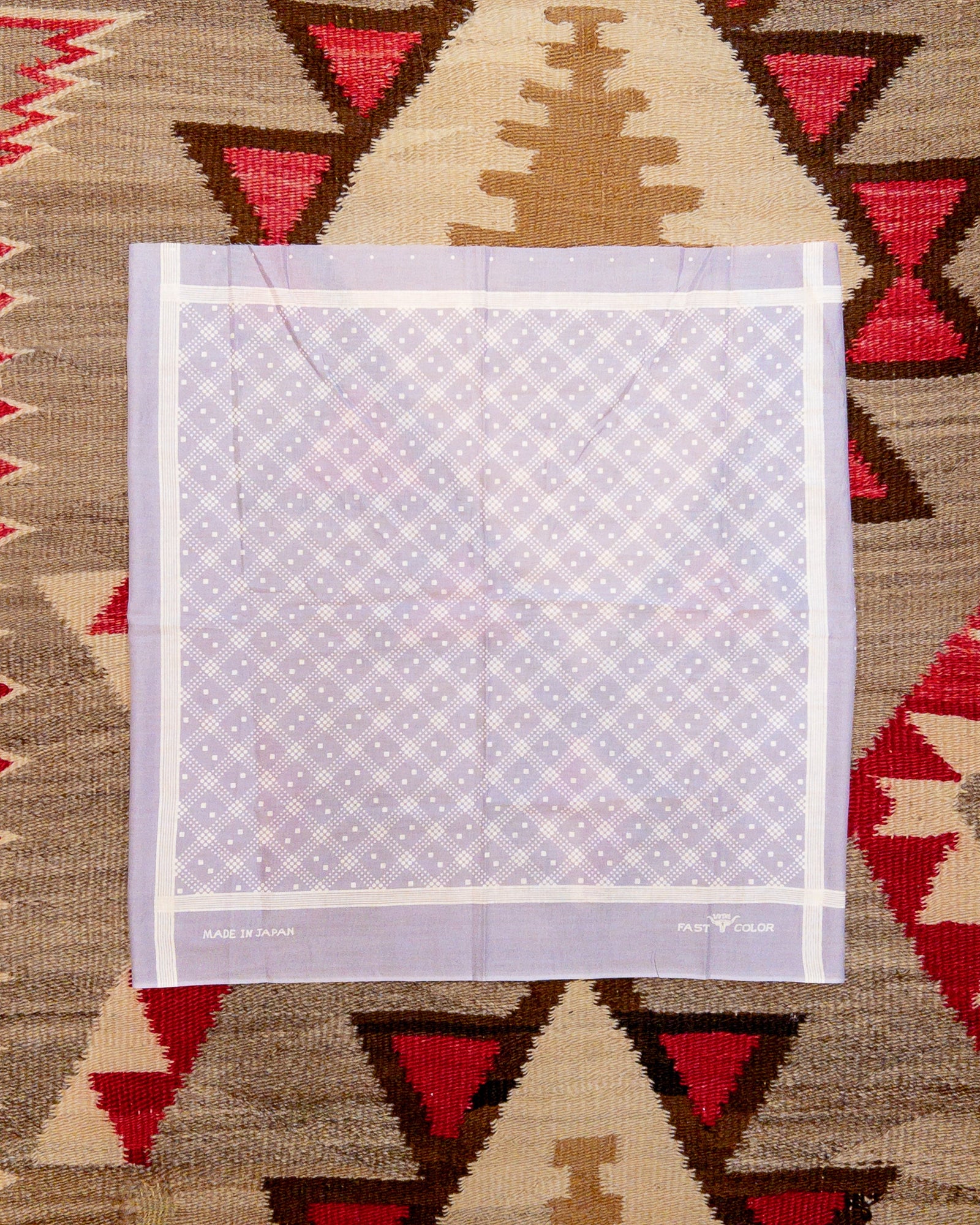 Shaker Dot Bandana Hazy Purple
