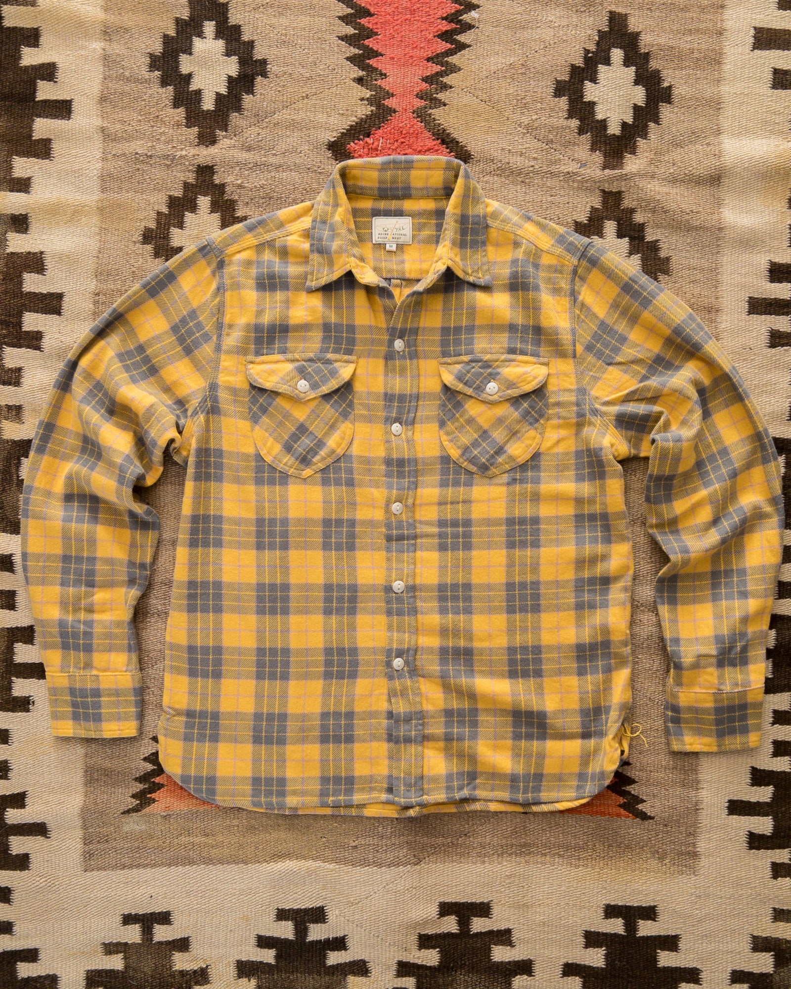 Washed Flannel Workshirt Daybreak