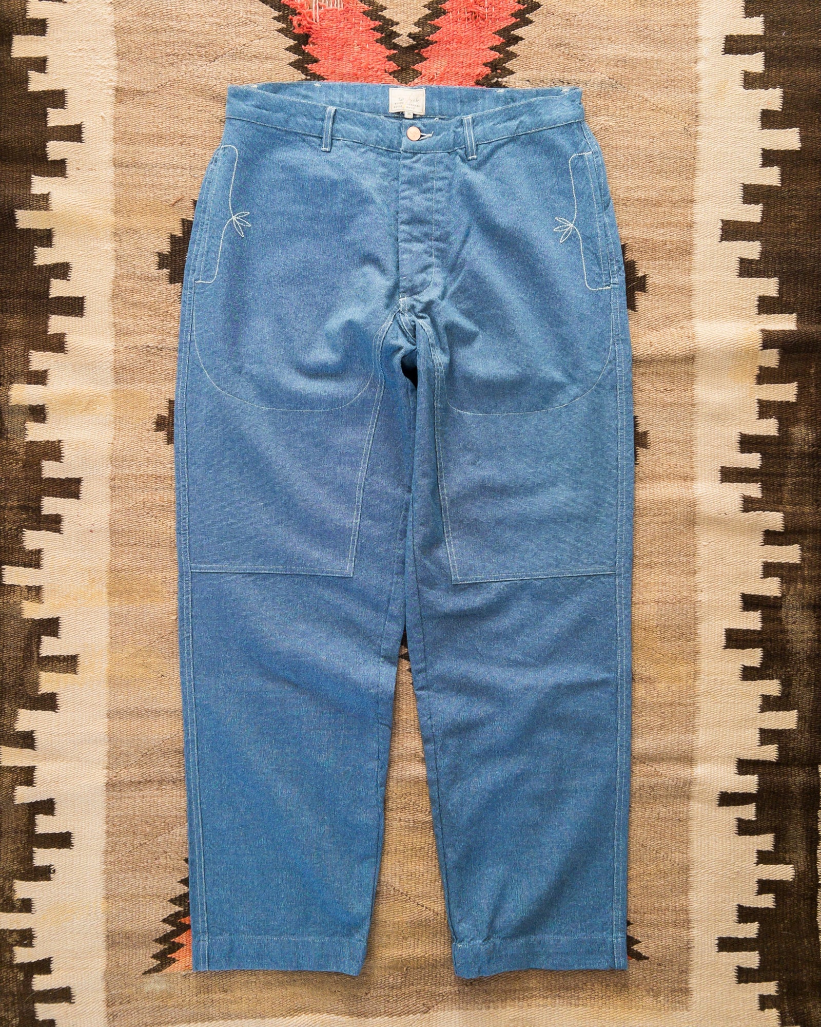 Heavyweight Pinpoint Canvas Chino