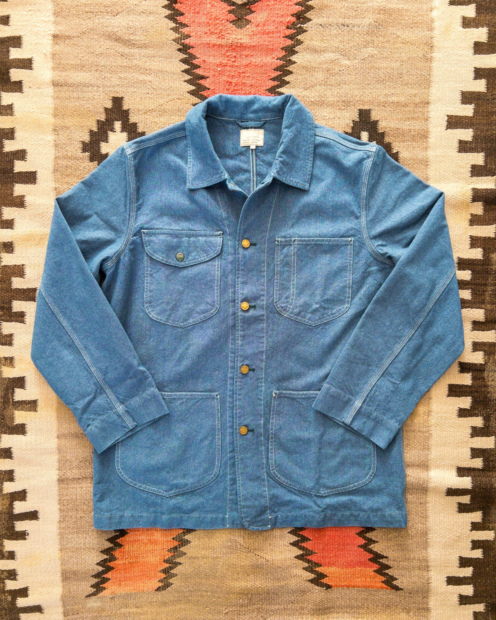 Heavyweight Pinpoint Canvas Barn Jacket