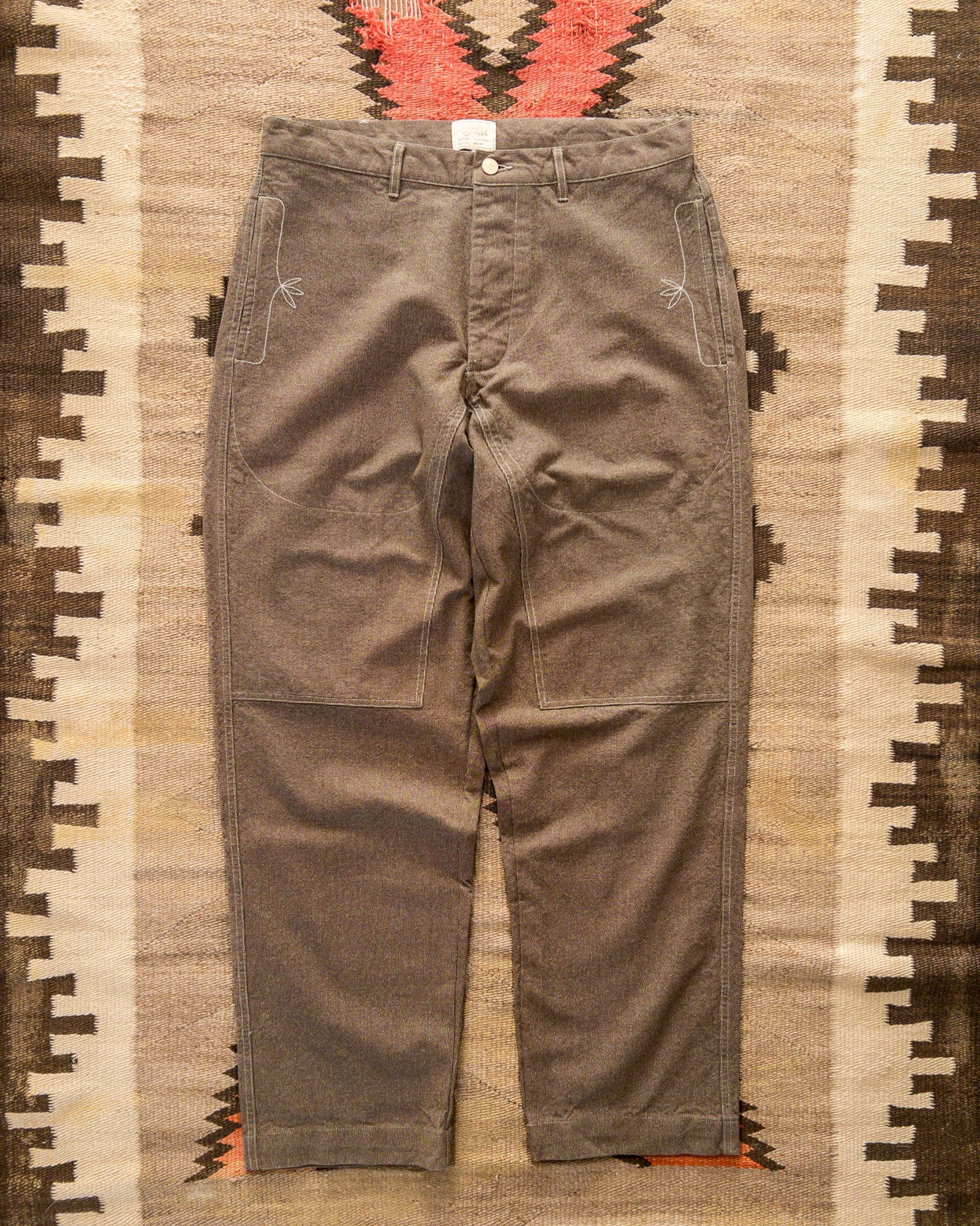 Heavyweight Pinpoint Canvas Chino