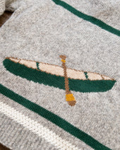 Alpaca Cardigan Canoe