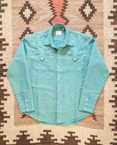 Moleskin Outlaw Shirt - Wintergreen Melange