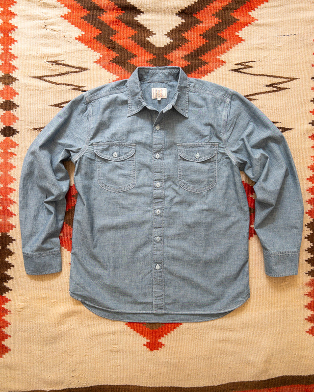 Chambray Workshirt - Rinsed Indigo