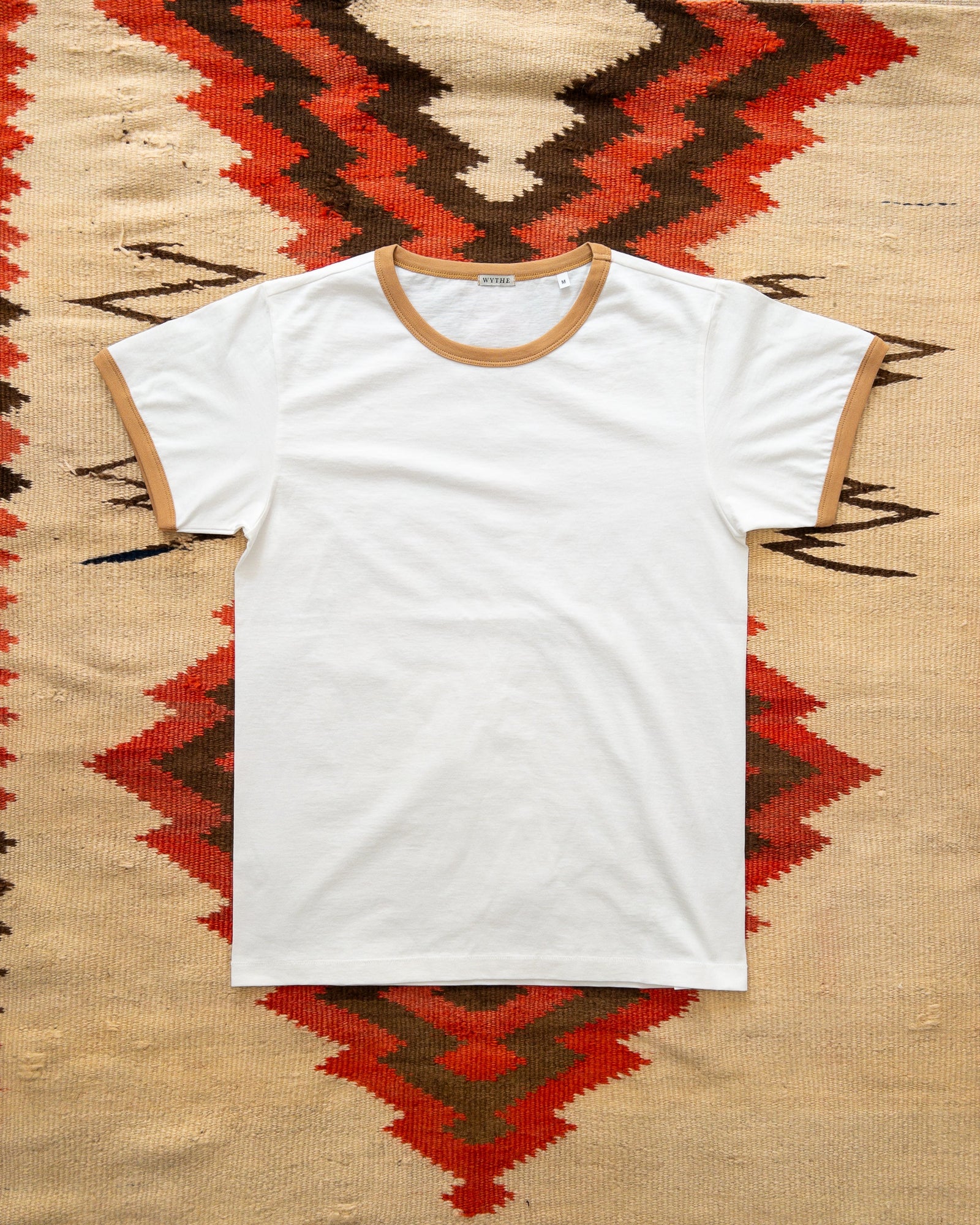 Tubular Ringer T Shirt Apricot