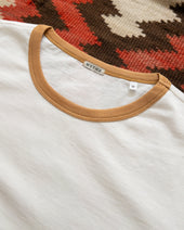 Tubular Ringer T Shirt Apricot