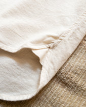 Aertex Half Zip Shirt Unbleached