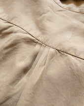 Tencel Gabardine Pearlsnap Shirt - Camp Khaki