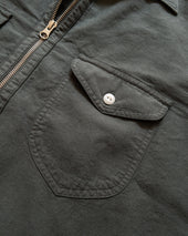 Aertex Half Zip Shirt Faded