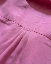 Tencel Gabardine Pearlsnap Shirt - Flamingo