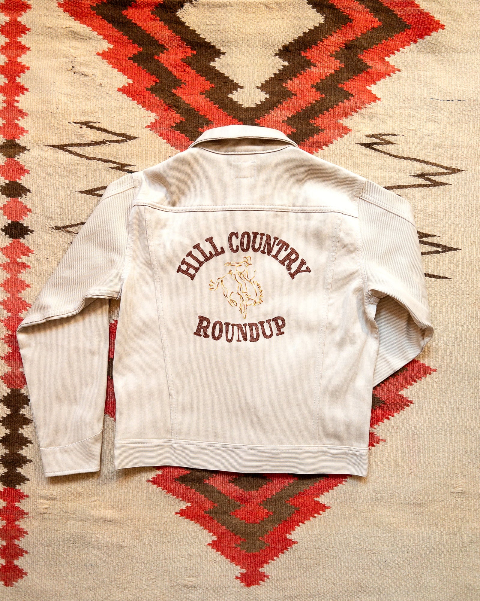 Embroidered Bedford Cord Ranch Jacket